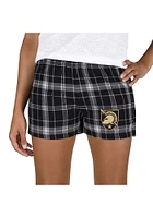 Concepts Sport Army Black Knights Womens Grey Ultimate Flannel Shorts