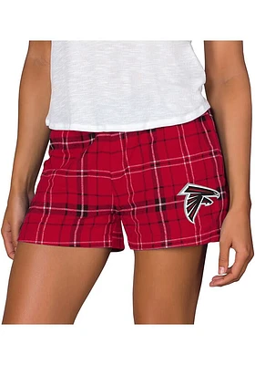 Concepts Sport Atlanta Falcons Womens Black Ultimate Flannel Shorts