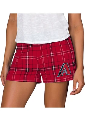 Concepts Sport Arizona Diamondbacks Womens Grey Ultimate Flannel Shorts