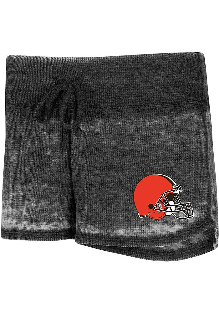 Cleveland Browns Womens Charcoal Resurgence Shorts