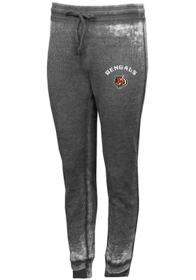 Cincinnati Bengals Womens Resurgence Charcoal Sweatpants