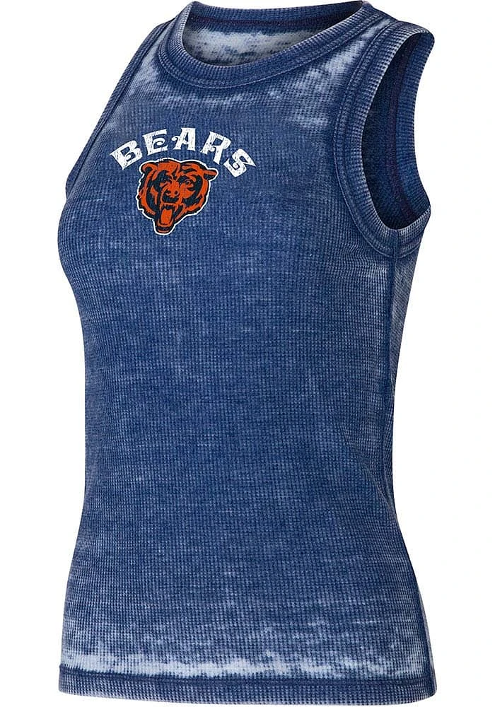 Chicago Bears Womens Navy Blue Resurgence Tank Top