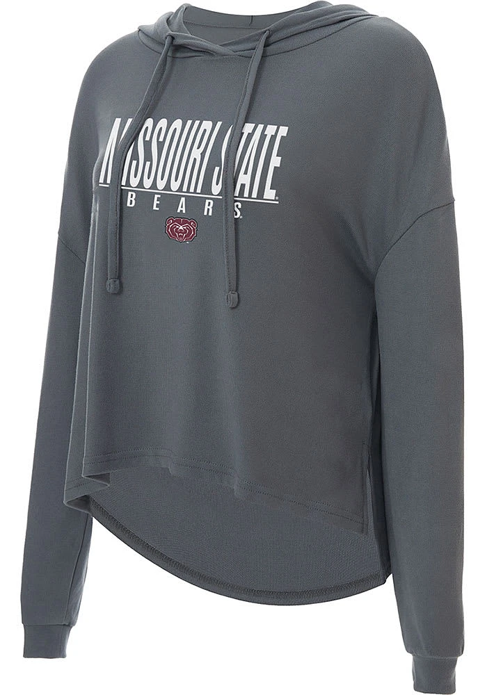 Missouri State Bears Womens Charcoal Composite Hooded Sweatshirt