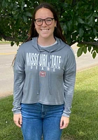 Missouri State Bears Womens Charcoal Composite Hooded Sweatshirt