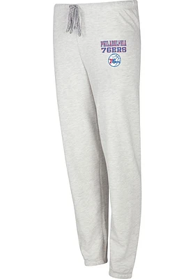 Philadelphia 76ers Womens Mainstream Oatmeal Sweatpants