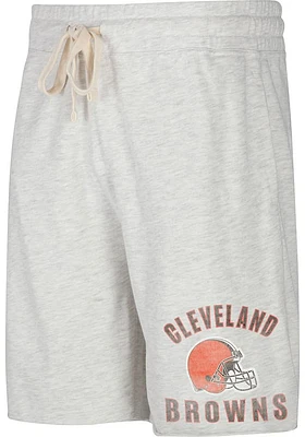 Concepts Sport Cleveland Browns Mens Oatmeal Mainstream Shorts