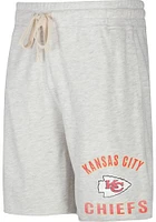 Concepts Sport Kansas City Chiefs Mens Oatmeal Mainstream Shorts