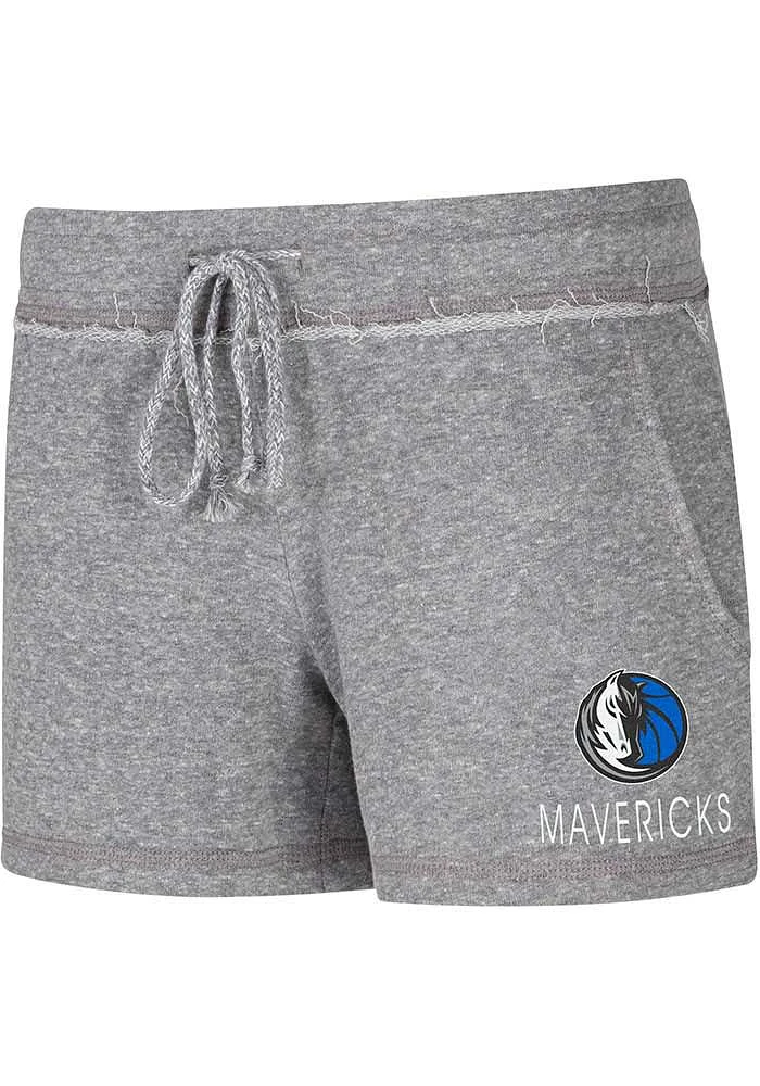 Concepts Sport Dallas Mavericks Womens Grey Mainstream Shorts