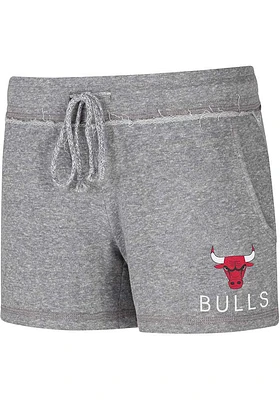 Concepts Sport Chicago Bulls Womens Grey Mainstream Shorts
