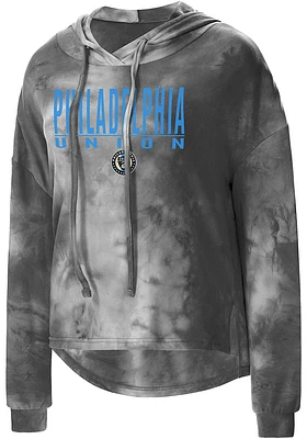 Philadelphia Union Womens Charcoal Composite Hooded Sweatshirt