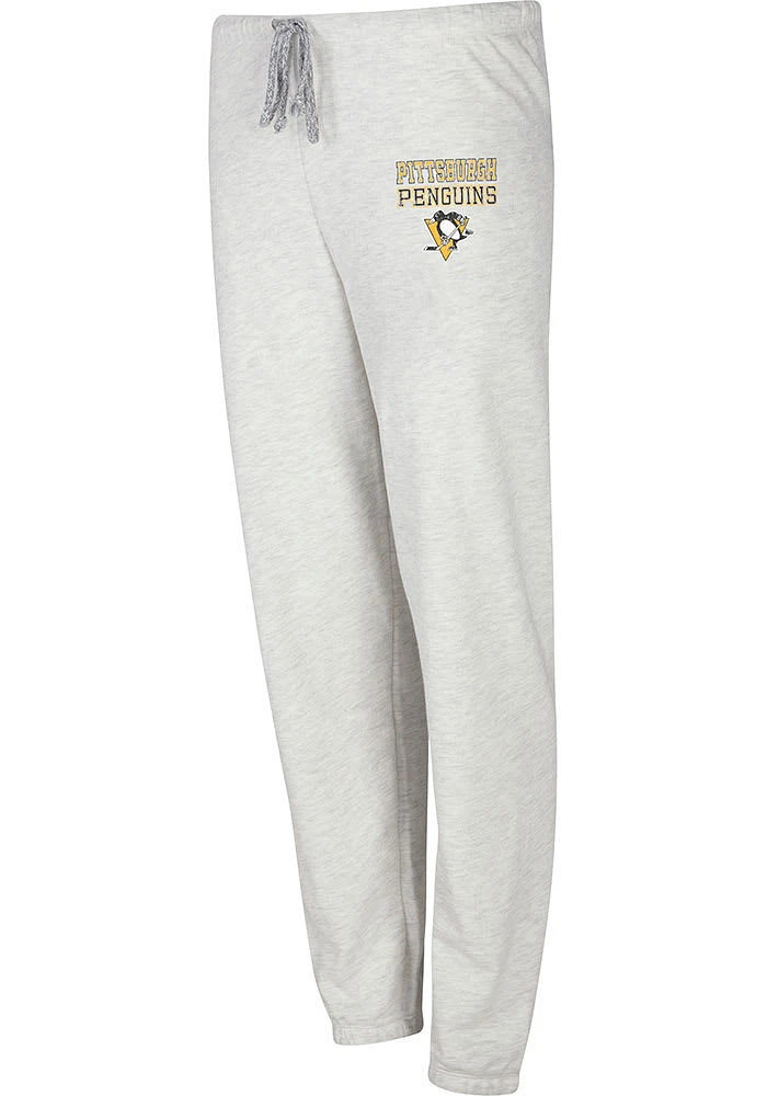 Pittsburgh Penguins Womens Mainstream Oatmeal Sweatpants