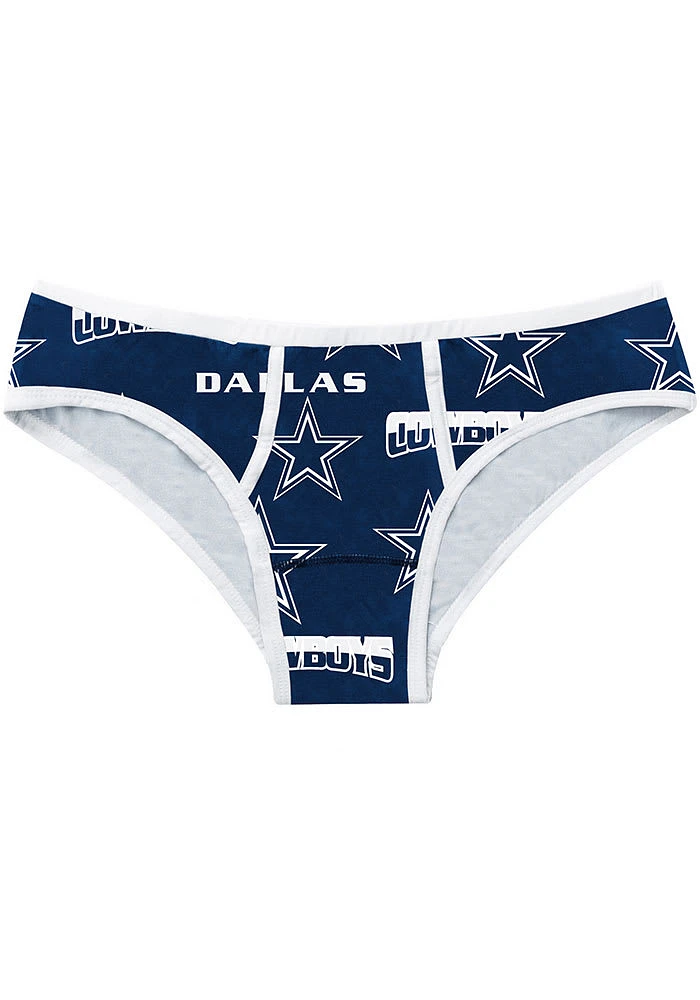 Dallas Cowboys Womens Navy Blue Logo Breakthrough Underwear