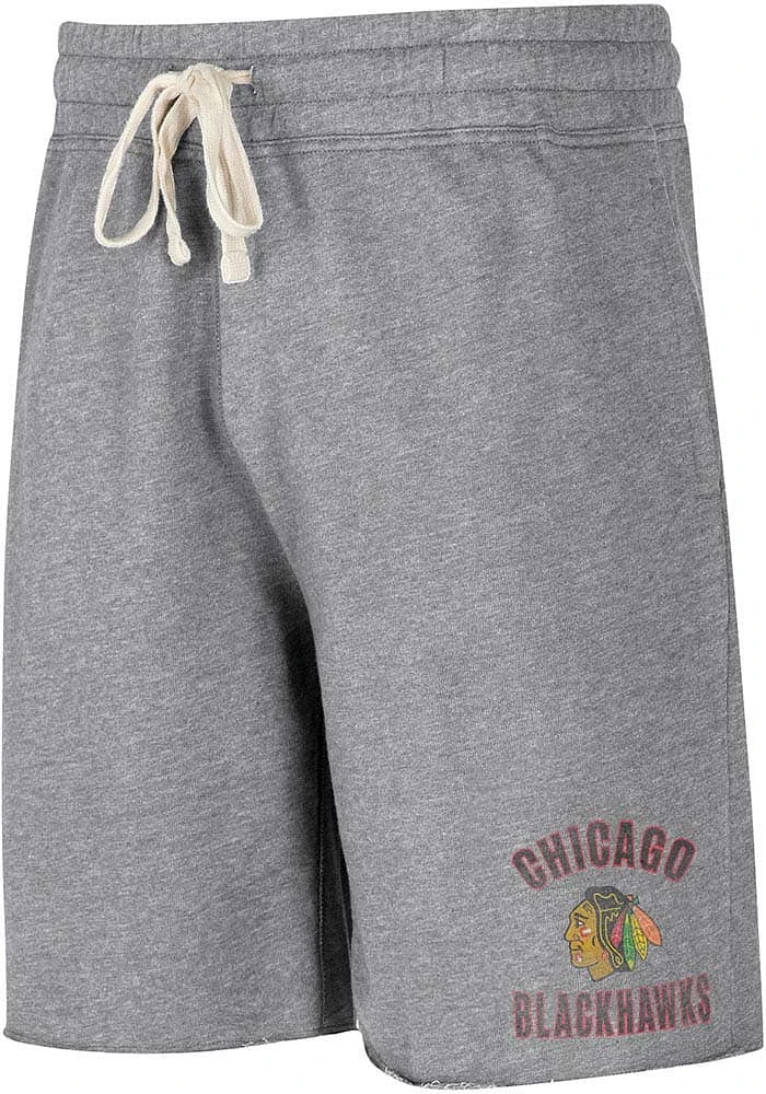 Concepts Sport Chicago Blackhawks Mens Grey Mainstream Shorts