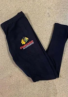 Concepts Sport Chicago Blackhawks Womens Black Fraction Pants
