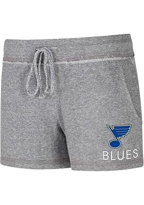 Concepts Sport St Louis Blues Womens Grey Mainstream Shorts