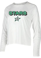 Dallas Stars Womens White Gable Loungewear Sleep Shirt