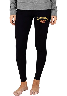 Concepts Sport Washington Commanders Womens Black Fraction Pants