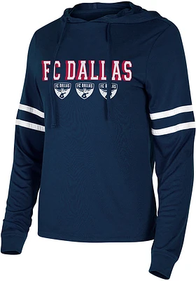FC Dallas Womens Red Marathon Hooded Sweatshirt