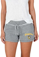 Concepts Sport Pittsburgh Penguins Womens Grey Mainstream Terry Shorts