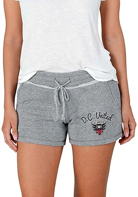 Concepts Sport DC United Womens Grey Mainstream Terry Shorts