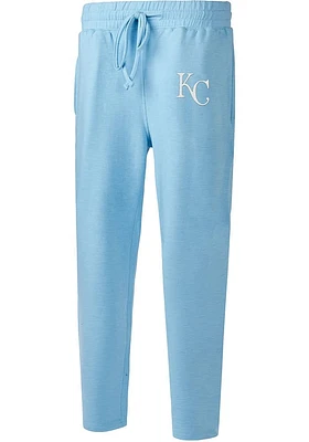 Concepts Sport Kansas City Royals Mens Light Blue Powerplay Fashion Sweatpants
