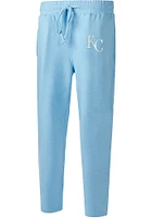 Concepts Sport Kansas City Royals Mens Light Blue Powerplay Fashion Sweatpants