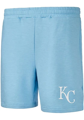 Concepts Sport Kansas City Royals Mens Light Blue Powerplay Shorts