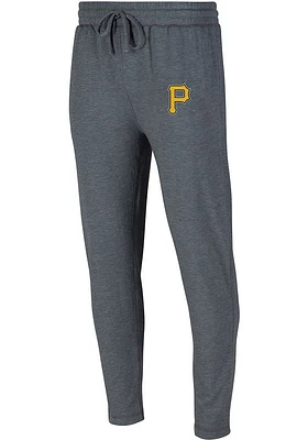 Concepts Sport Pittsburgh Pirates Mens Charcoal Powerplay Fashion Sweatpants
