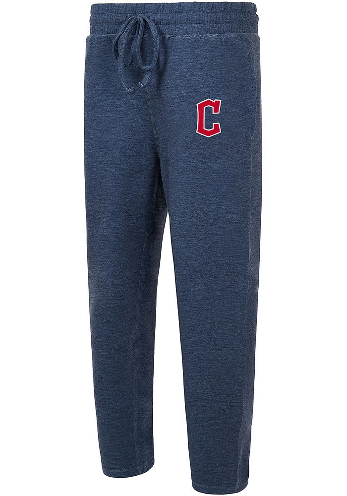 Cleveland Guardians Mens Navy Blue Powerplay Fashion Sweatpants