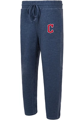 Cleveland Guardians Mens Navy Blue Powerplay Fashion Sweatpants