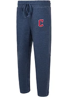 Cleveland Guardians Mens Navy Blue Powerplay Fashion Sweatpants