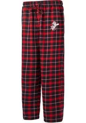 Cincinnati Reds Mens Black Ledger Sleep Pants