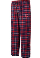 Cleveland Guardians Mens Navy Blue Ledger Sleep Pants