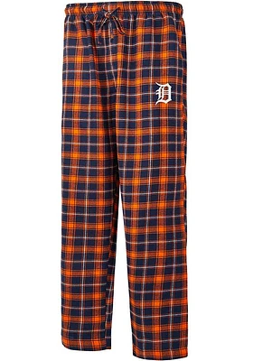 Detroit Tigers Mens Navy Blue Ledger Sleep Pants