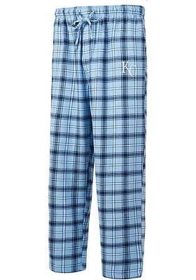 Kansas City Royals Mens Light Blue Ledger Sleep Pants