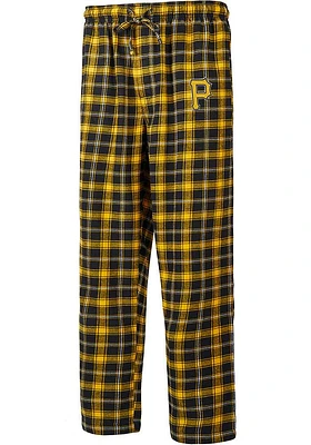 Pittsburgh Pirates Mens Black Ledger Sleep Pants