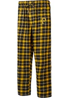 Pittsburgh Pirates Mens Black Ledger Sleep Pants