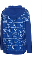Kansas City Royals Womens Blue Flagship Hooded Sweatshirt