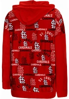 St Louis Cardinals Womens Red Flagship Hooded Sweatshirt