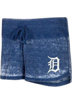 Detroit Tigers Womens Navy Blue Resurgence Shorts