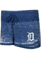 Detroit Tigers Womens Navy Blue Resurgence Shorts
