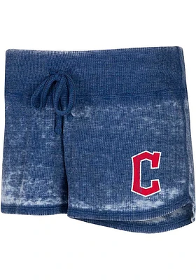 Concepts Sport Cleveland Guardians Womens Navy Blue Resurgence Shorts