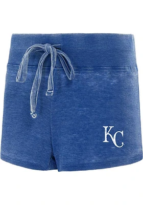 Concepts Sport Kansas City Royals Womens Blue Resurgence Shorts