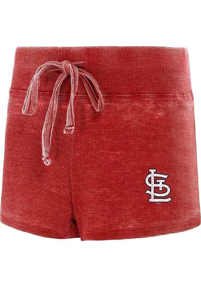 Concepts Sport St Louis Cardinals Womens Red Resurgence Shorts