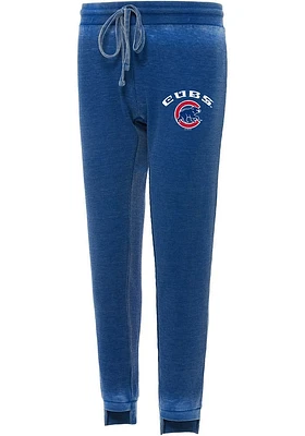 Concepts Sport Chicago Cubs Womens Resurgence Blue Sweatpants