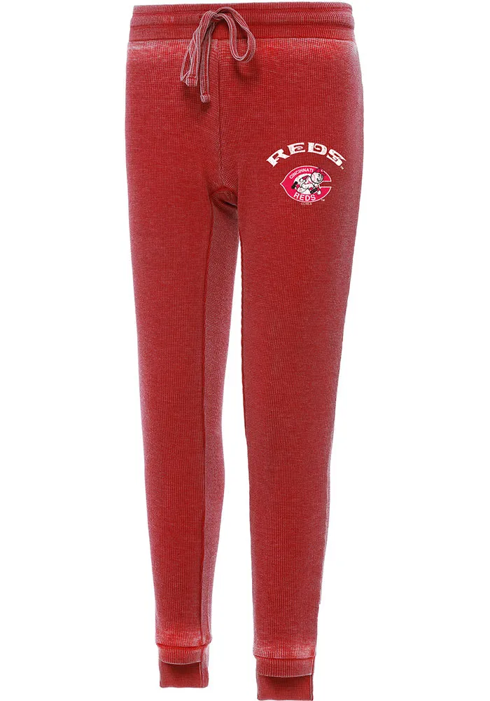 Cincinnati Reds Womens Resurgence Red Sweatpants