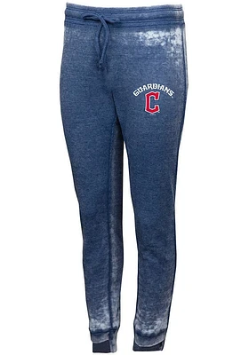 Concepts Sport Cleveland Guardians Womens Resurgence Navy Blue Sweatpants