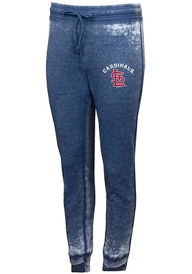 Concepts Sport St Louis Cardinals Womens Resurgence Navy Blue Sweatpants