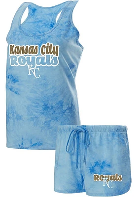 Concepts Sport Kansas City Royals Womens Blue Billboard PJ Set