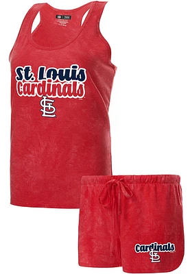 Concepts Sport St Louis Cardinals Womens Red Billboard PJ Set